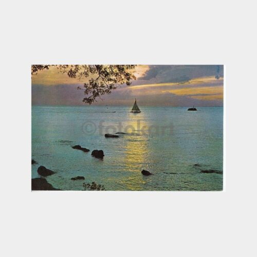 1978 Fenerbahçe Gurub Yelkenli Görünüş Kartpostal