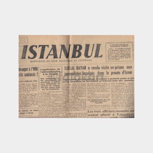 1947 Fransızca Gazete (Ağustos 08)