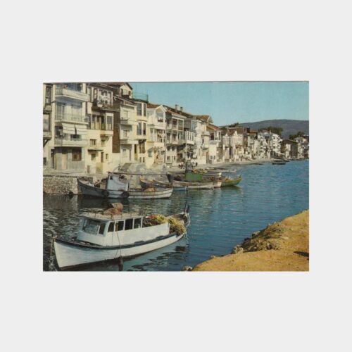 1974 Gemlik Sahil Evleri Görünüş Kartpostal