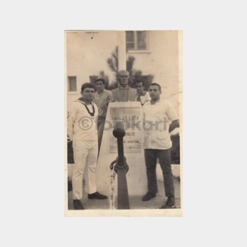 1970 Heybeliada Deniz Hastanesi Ata Heykeli Fotoğraf