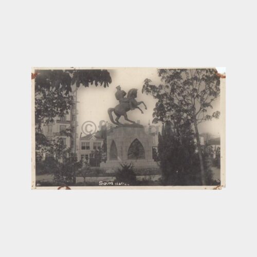 1933 Samsun Ata Heykeli Park Görünüş Fotokart