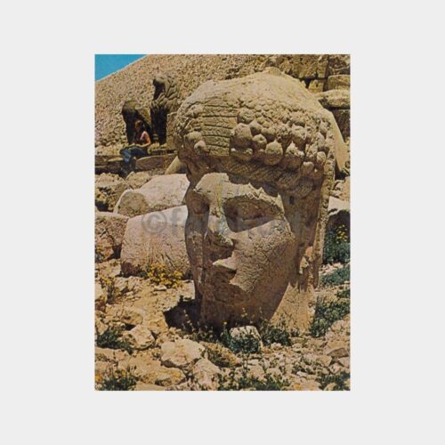 1978 Adıyaman Nemrut Dağı Heykel Görünüş Kartpostal