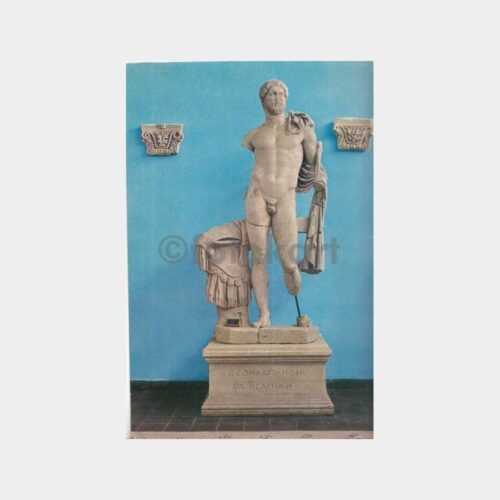 1978 Bergama Antik İmp. Hadrian Heykeli Kartpostal