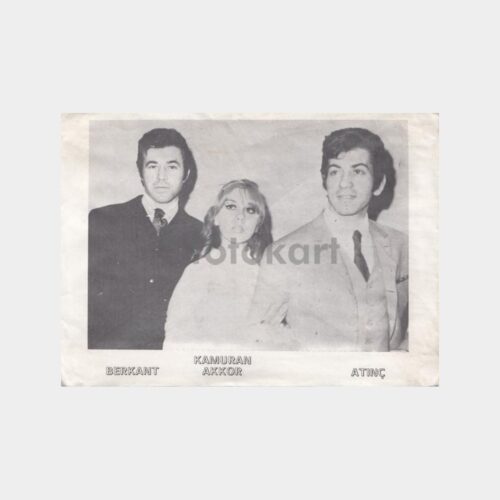 1992 Berkant Atınç Kamuran Akkor Davetiyesi
