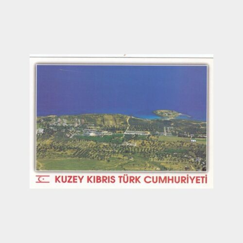 Kıbrıs K.K.T.C Girne Bir Görünüş Kartpostal