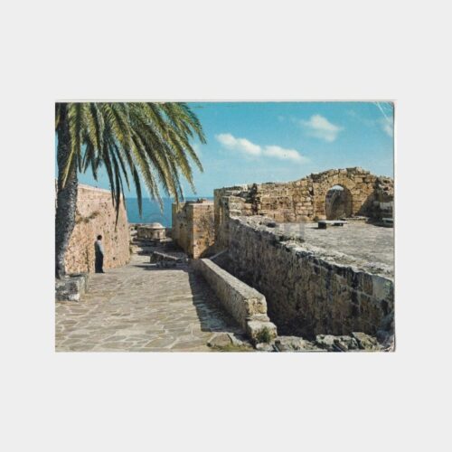 1974 Kıbrıs Girne Kalesi Görünüşü Kartpostal