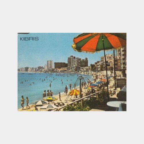 1975 Kıbrıs Magosa Görünüş Kartpostal