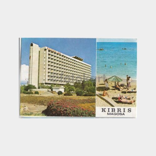 1985 Kıbrıs Magosa Salamis Bay Hotel Kartpostal