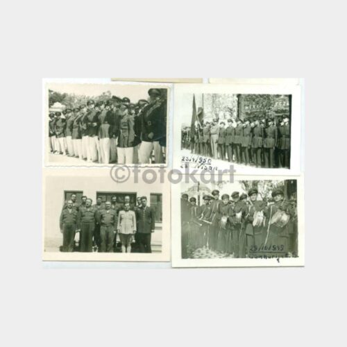 1949-1950 Konya Askeri Okul Konulu Fotoğraflar - Görsel 4