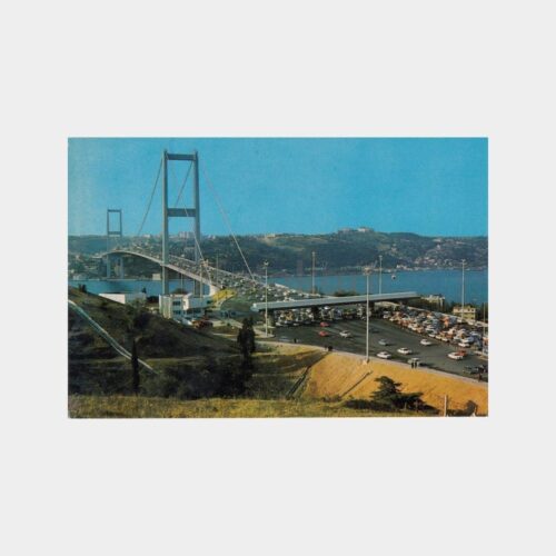 1974 İstanbul Boğaziçi Köprüsü Kartpostal