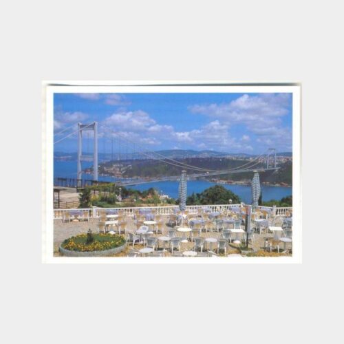 İstanbul Fatih Sultan Mehmet Köprüsü Kartpostal