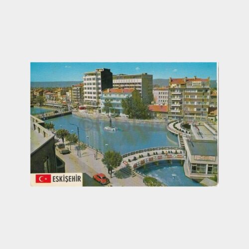 1973 Eskişehir Köprübaşı Görünüş Kartpostal