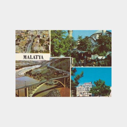 1978 Malatya Köprü Değişik Görünüş Kartpostal