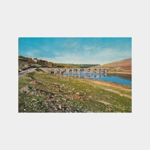 1975 Diyarbakır Dicle Köprüsü Görünüş Kartpostal