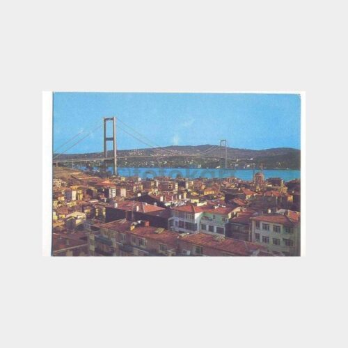 Ortaköy ve Boğaziçi Köprüsü Kartpostal