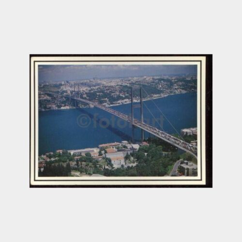 İstanbul Boğaziçi Köprüsü Görünüş Kartpostal