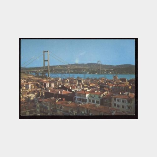Ortaköyden Boğaziçi Köprüsü Görünüş Kartpostal