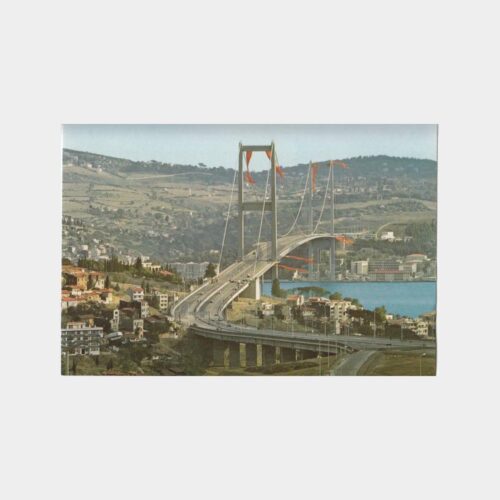 1976 Boğaziçi Köprüsü Görünüş Kartpostal