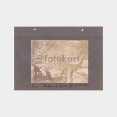 1919 Küçüksu Mesiresi Tatlı Suları 2 Adet Fotoğraf - Görsel 2