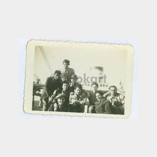 1947 Mısır Vapurunda Bir Hatıra Görünüş Fotoğraf
