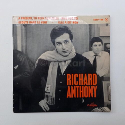 Richard Anthony, Fransa Baskı 45'lik Plak