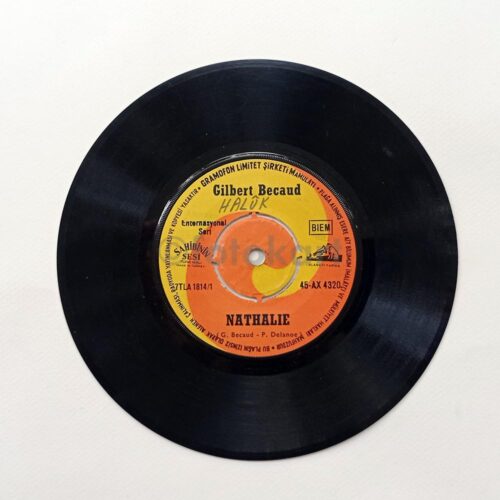 Gilbert Becaud, Natalie-L'Orange 45'lik Plak - Görsel 2