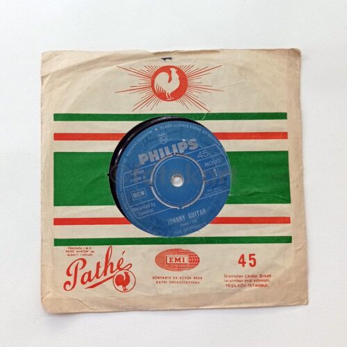 The Spotnicks, Happy Guitar-Johnny Guitar 45'lik Plak - Görsel 2
