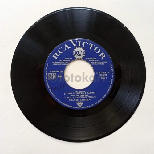 Sylvie Vartan, Sylvie A Nashville Fransa Baskı 45'lik Plak - Görsel 3