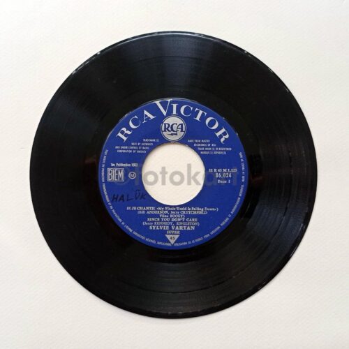 Sylvie Vartan, Sylvie A Nashville Fransa Baskı 45'lik Plak - Görsel 4