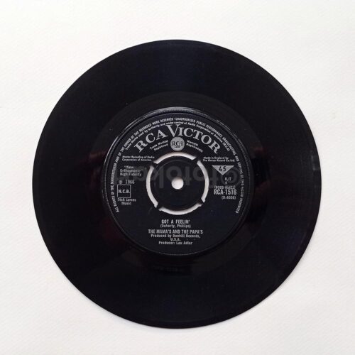 The Mamas and the Papas, Got A Feeling-Monday Monday 45'lik Plak - Görsel 3