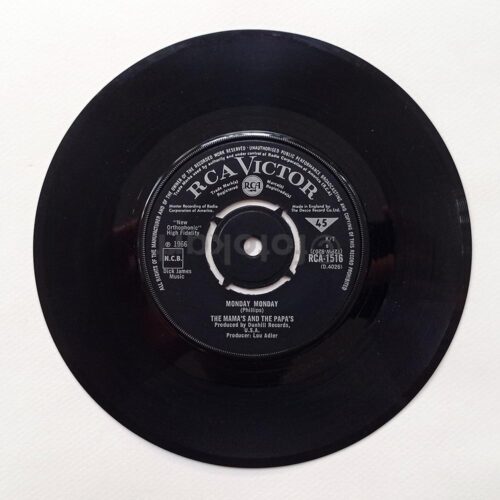 The Mamas and the Papas, Got A Feeling-Monday Monday 45'lik Plak - Görsel 4