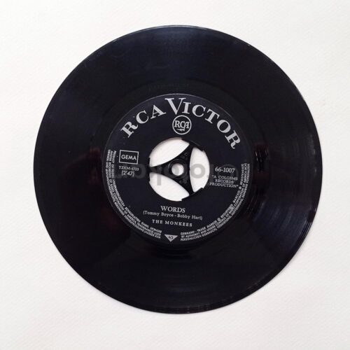 The Monkees, Words-Pleasant Valley Sunday Amerikan Baskı 45'lik Plak - Görsel 4