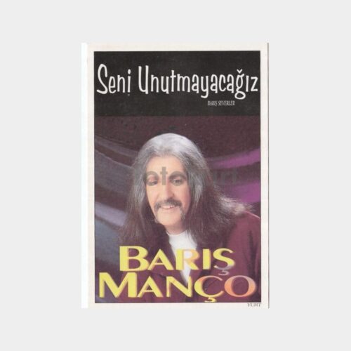 Barış Manço - Türk Müzik Sanatçısı Kartpostal