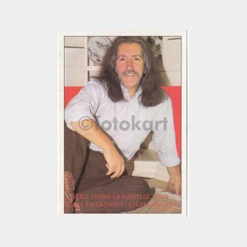 Barış Manço - Türk Müzik Sanatçısı Kartpostal