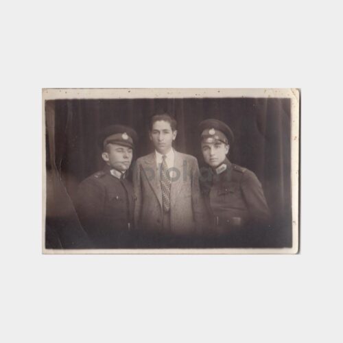 1935 Askeri Lise Öğrenciler Stüdyo Fotoğraf