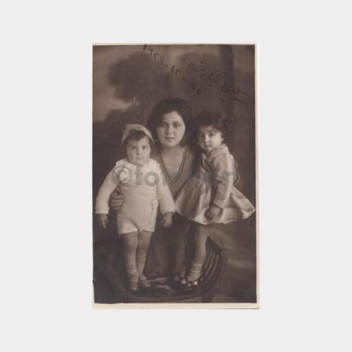 1929 Ana Çocukları Konulu Stüdyo Fotoğraf