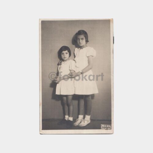 1938 Foto Akın - Çocuklar Stüdyo Fotoğraf