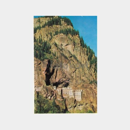 1975 Trabzon Sümela Manastırı Görünüş Kartpostal