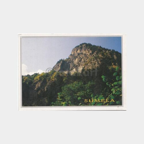 2000 Trabzon Sümela Manastırı Konulu Kartpostal