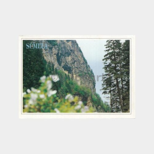 2000 Trabzon Sümela Manastırı Konulu Kartpostal