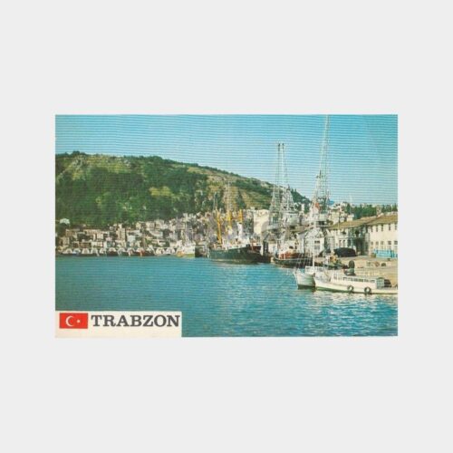 1978 Trabzon Sahili Görünüş Kartpostal