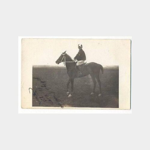 1930 Atçılık Konulu - Jokey Hatırası Fotoğraf