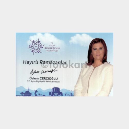 Aydın Belediyesi Ramazan Tebrik Kartı
