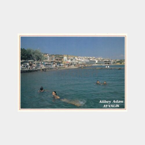 1990 Ayvalık Alibey Adası Cunda Kartpostal