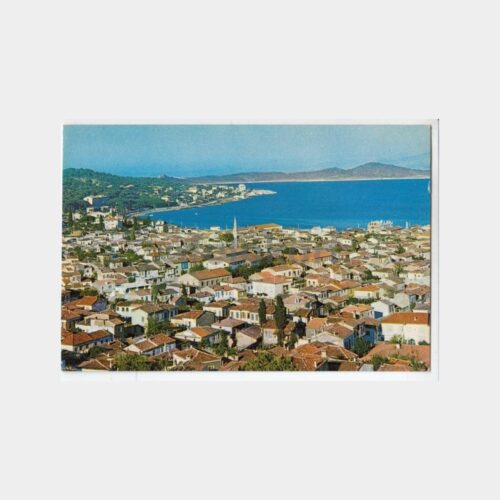 1968 Ayvalık Genel Görünüş Kartpostal