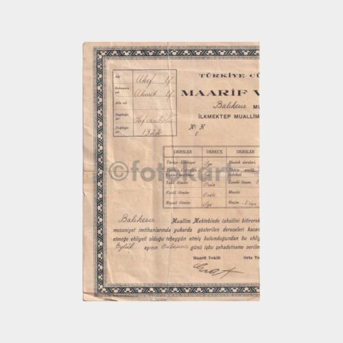 balikesir-muallim-diploma