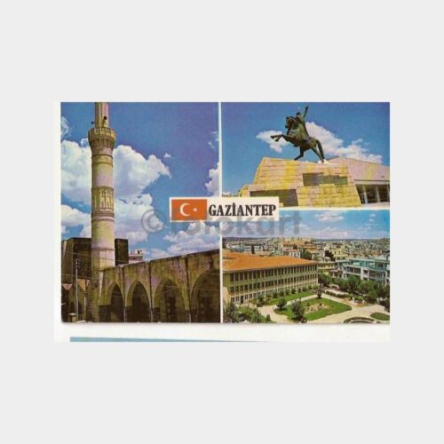 1973 Gaziantep 3 Görünüş Kartpostal