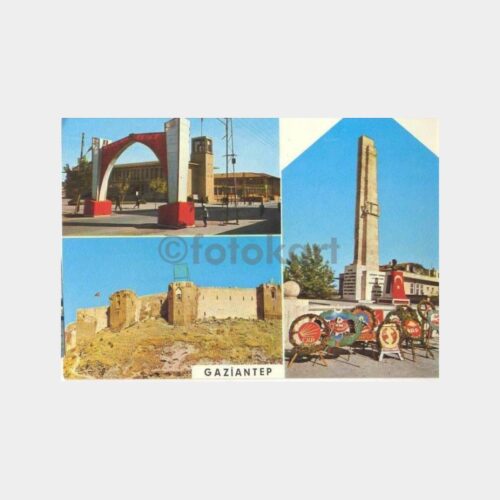 Gaziantep 3 Değişik Görünüş Kartpostal