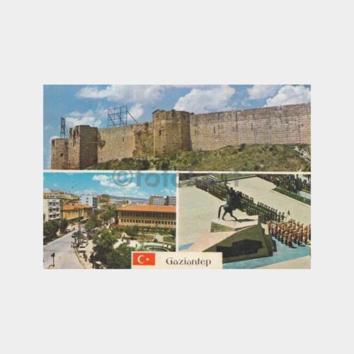 1982 Gaziantep 3 Değişik Görünüş Kartpostal
