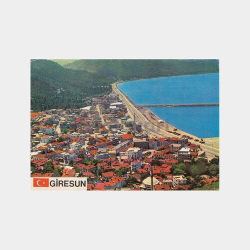 1978 Giresun Genel Görünüş Kartpostal